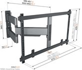 Vogel's ELITE TVM 5645 | Draaibare tv-beugel | 40-77"  13